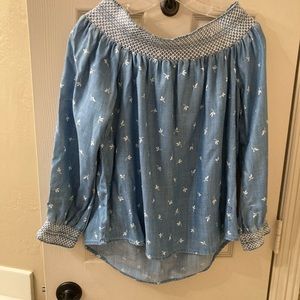 Tommy Hillfiger Chambray Top